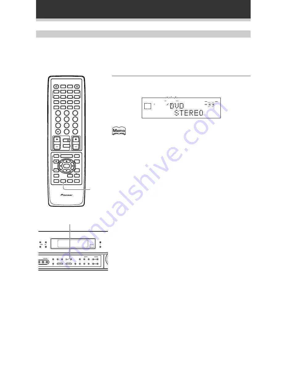 Pioneer VSX-D908S Operating Instructions Manual Download Page 42