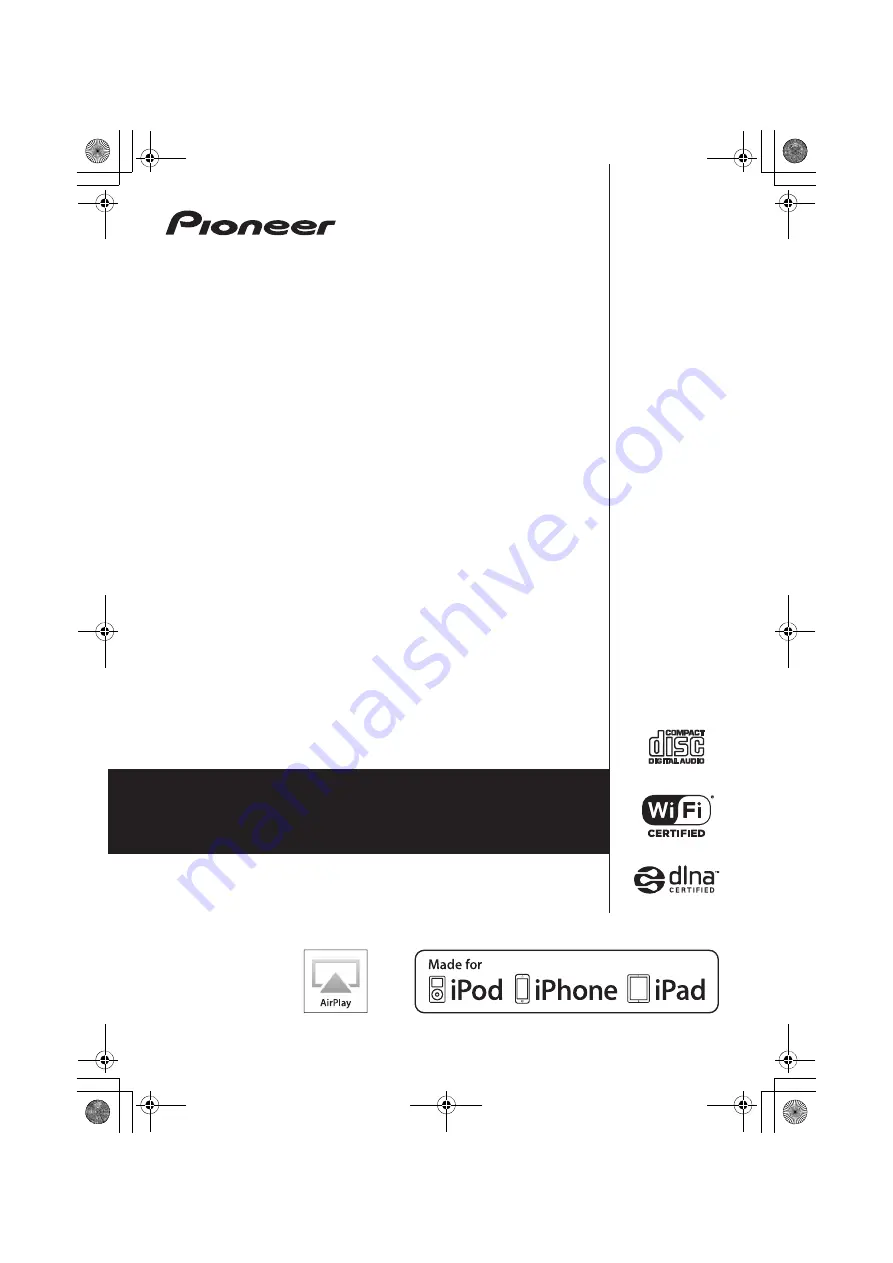 Pioneer X-SMC55 Operating Instructions Manual Download Page 1