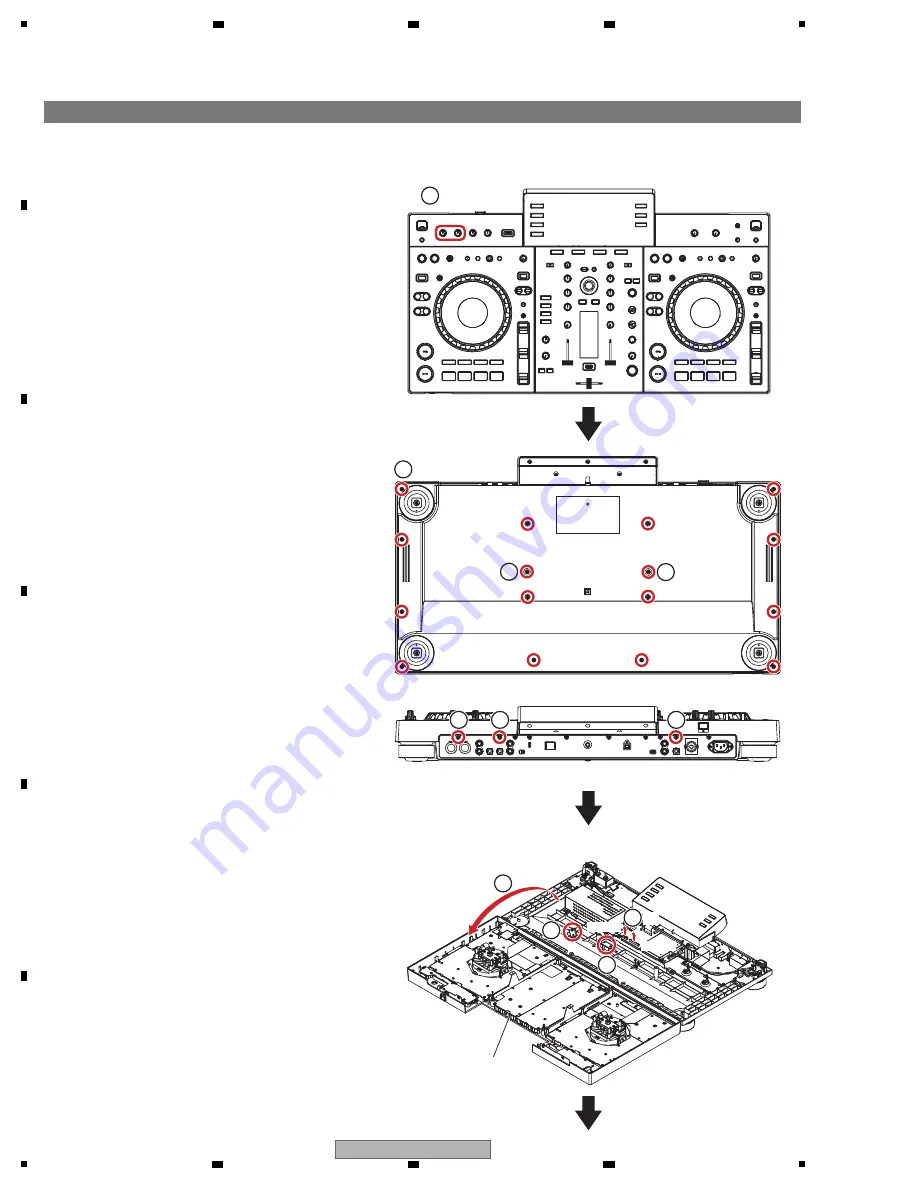 Pioneer XDJ-RX Service Manual Download Page 44