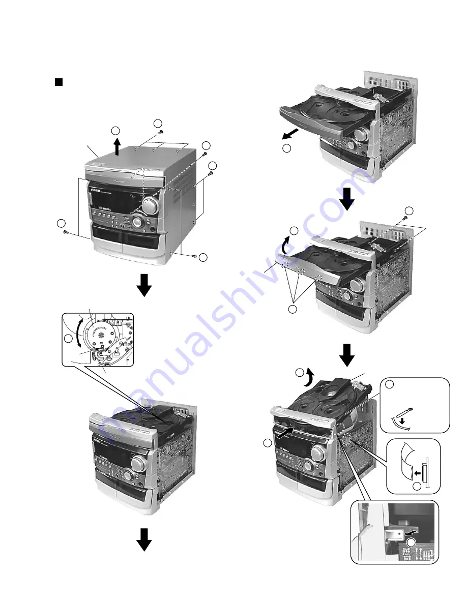 Pioneer XR-A330 Service Manual Download Page 73