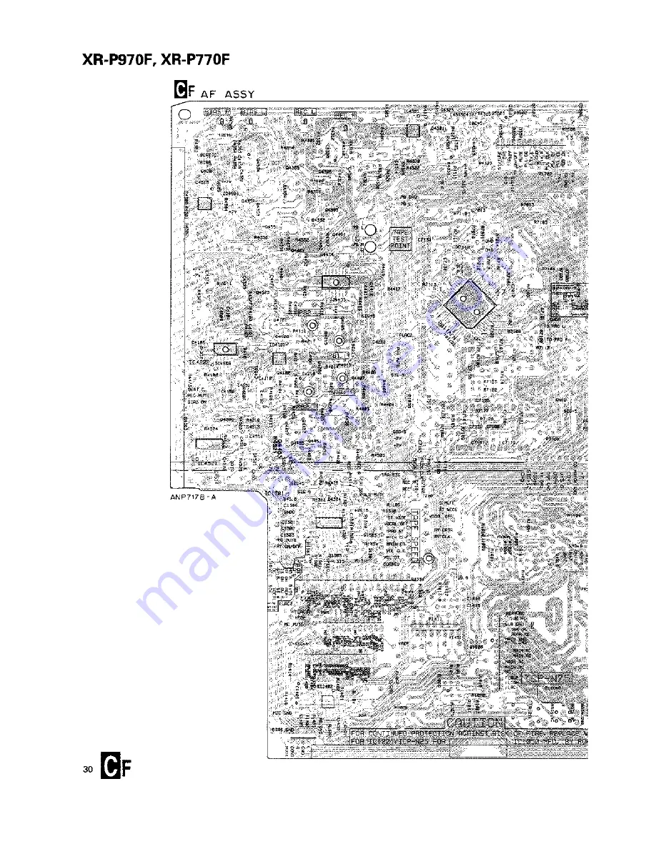 Pioneer XR-P770F Service Manual Download Page 30