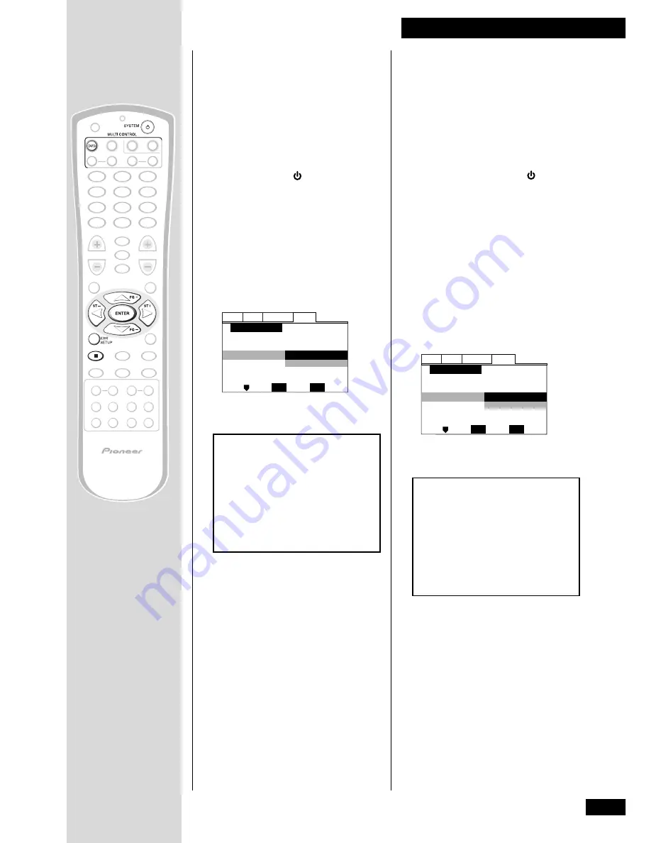 Pioneer XV-DV55 Operating Instructions Manual Download Page 21