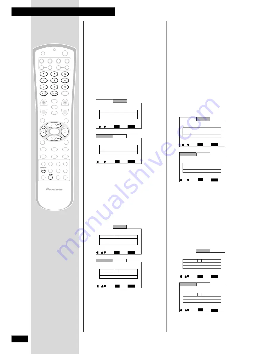 Pioneer XV-DV55 Operating Instructions Manual Download Page 40