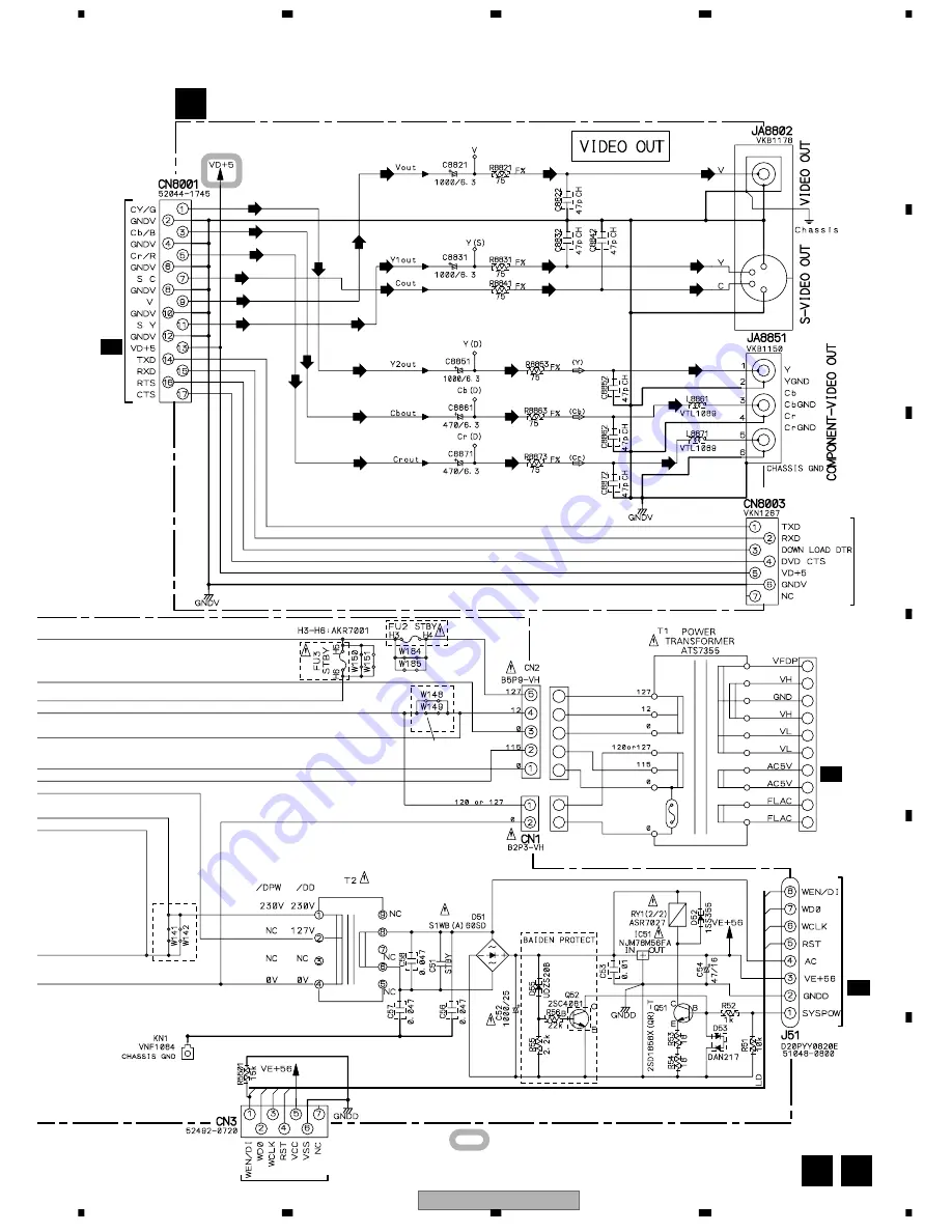 Pioneer XV-HTD7 Service Manual Download Page 47