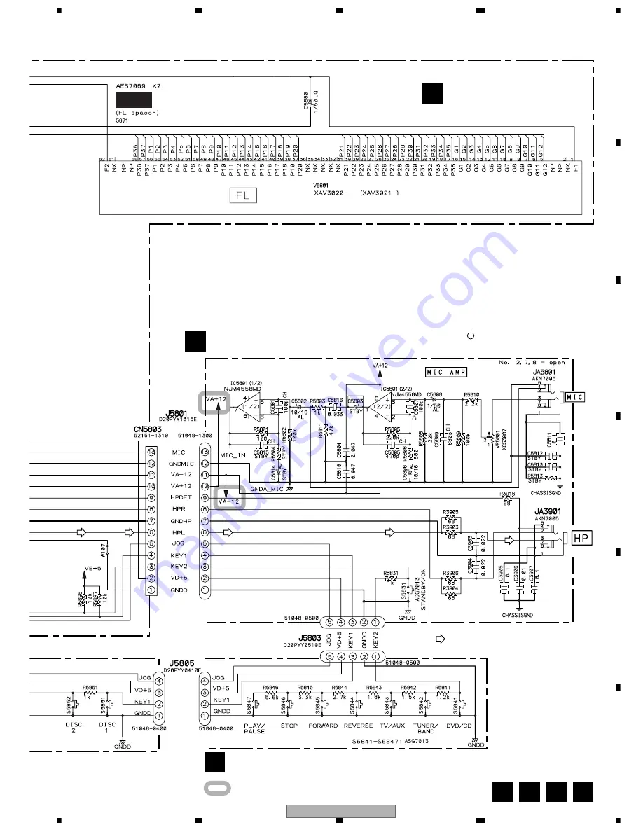 Pioneer XV-HTD7 Service Manual Download Page 49