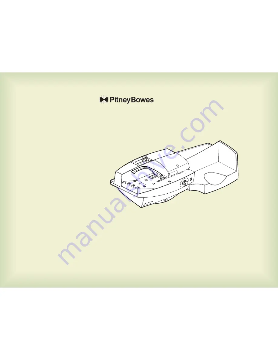 Pitney Bowes DL100 Operator'S Manual Download Page 1