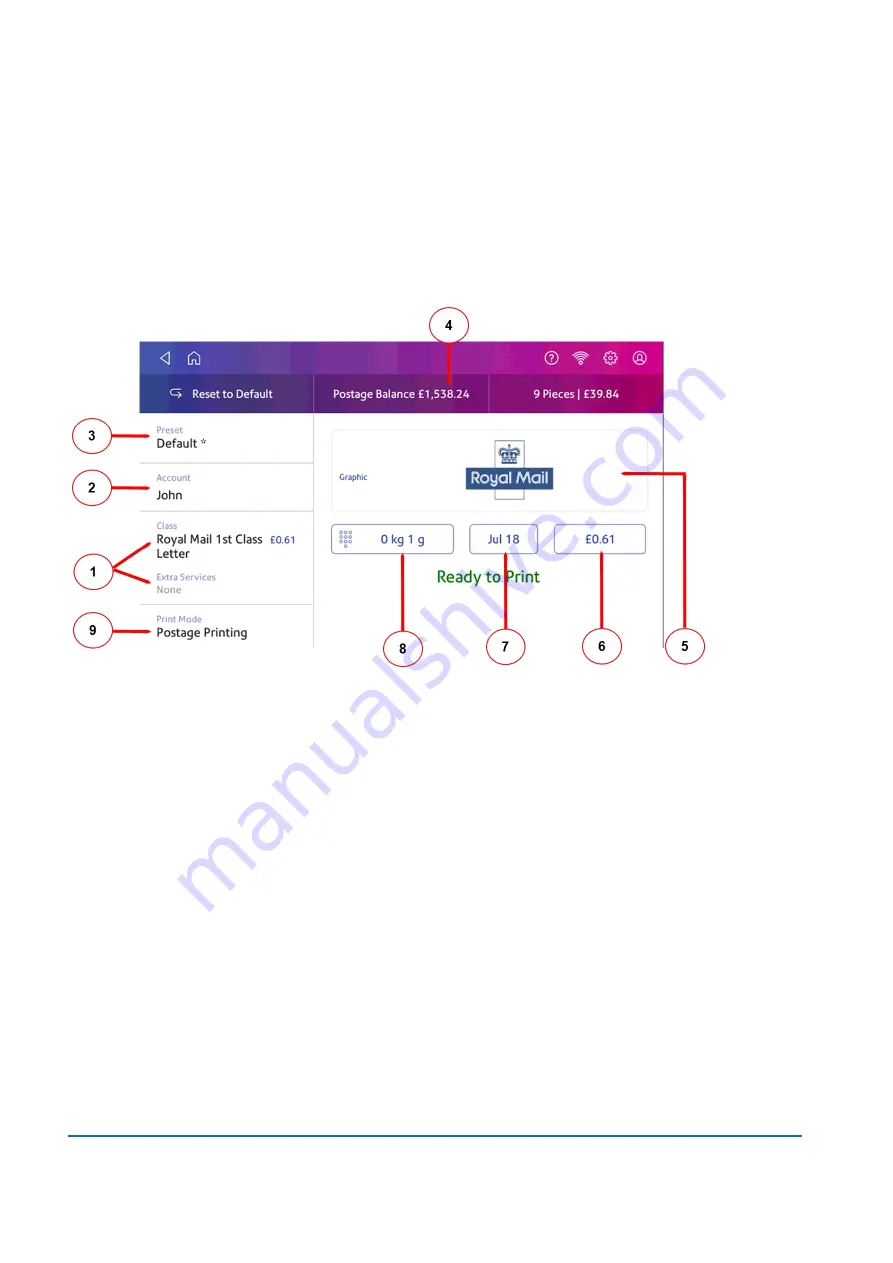 Pitney Bowes SendPro Скачать руководство пользователя страница 71