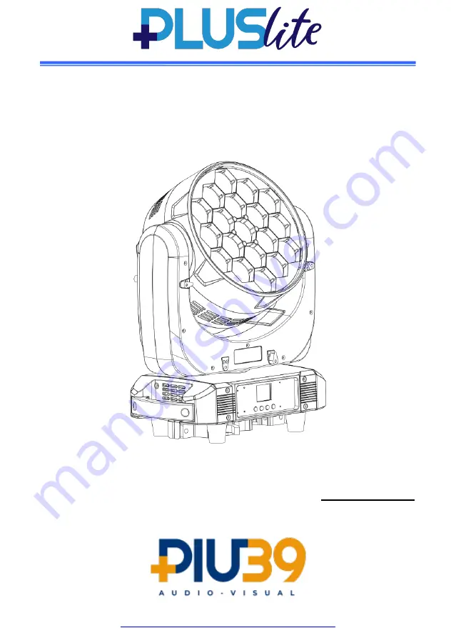 PIU39 PLUSLITE PIXEL PL1940 User Manual Download Page 1