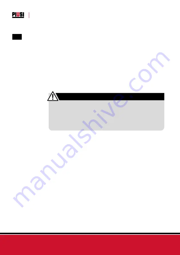 Piusi F00214000 Installation, Use And Maintenance Manual Download Page 52