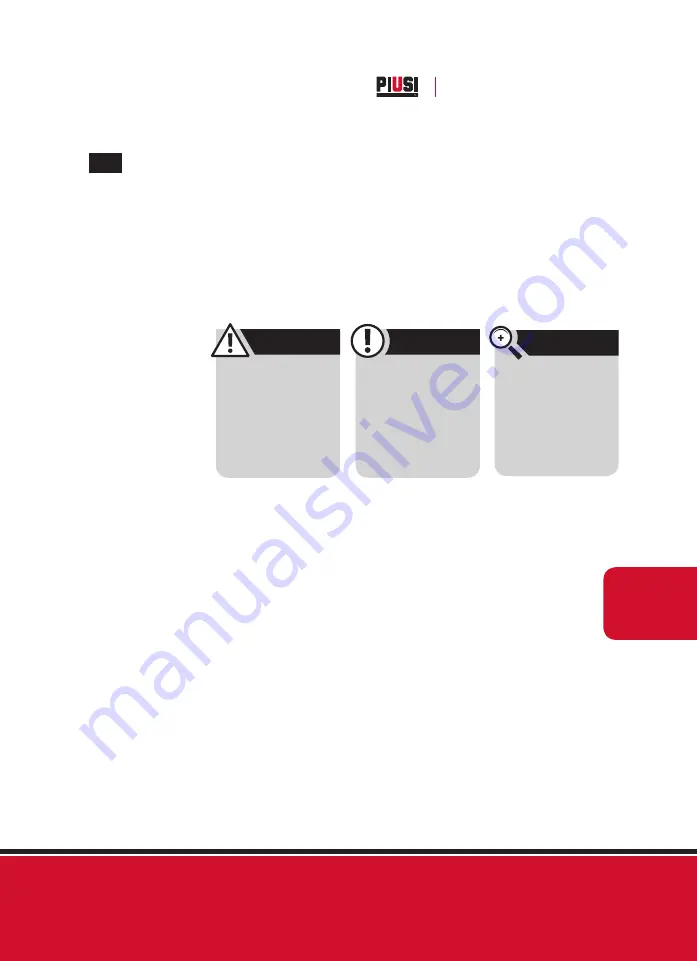 Piusi P 3.5 Directions For Installation, Use And Maintenance Download Page 95