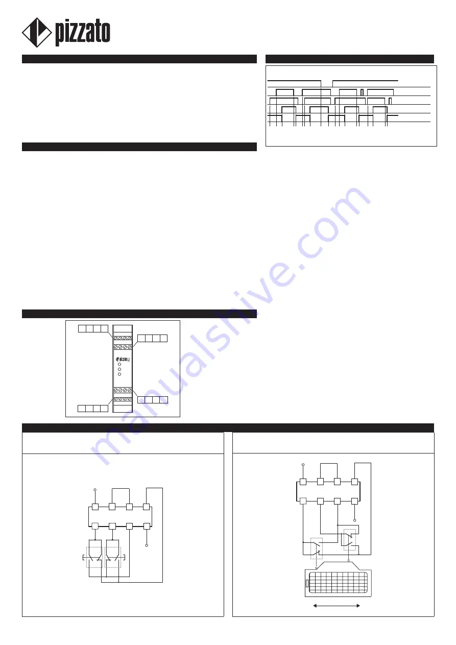 Pizzato Elettrica CS DM-01 Series Quick Start Manual Download Page 1