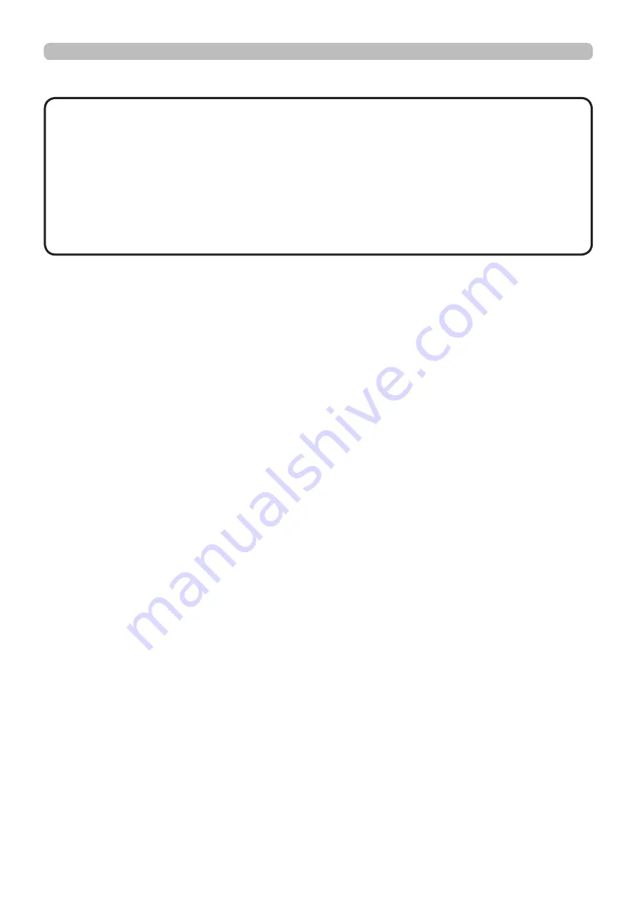 PJLink MC-WU8601B User Manual – Operating Manual Download Page 21