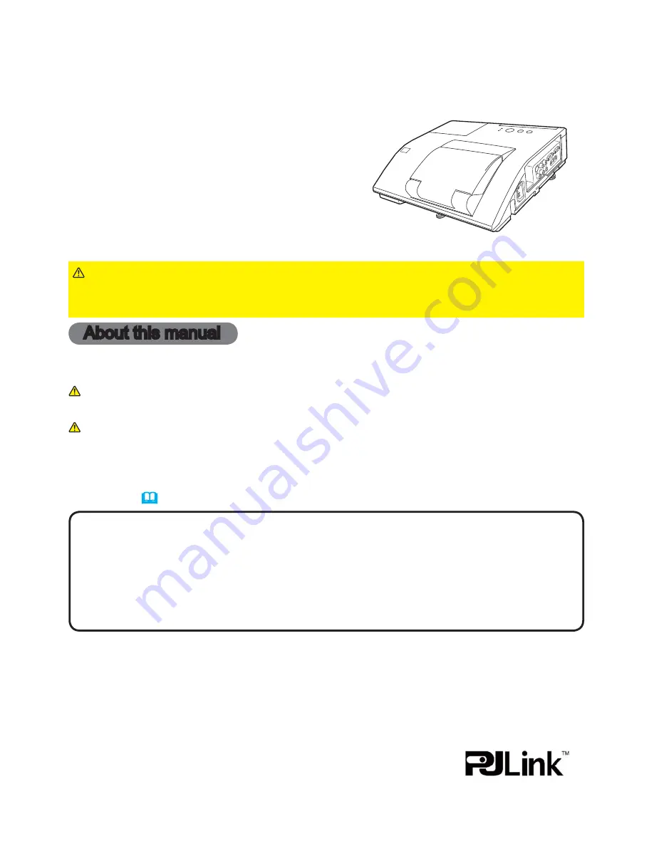 PJLink TEQ-Z782WN User Manual Download Page 1