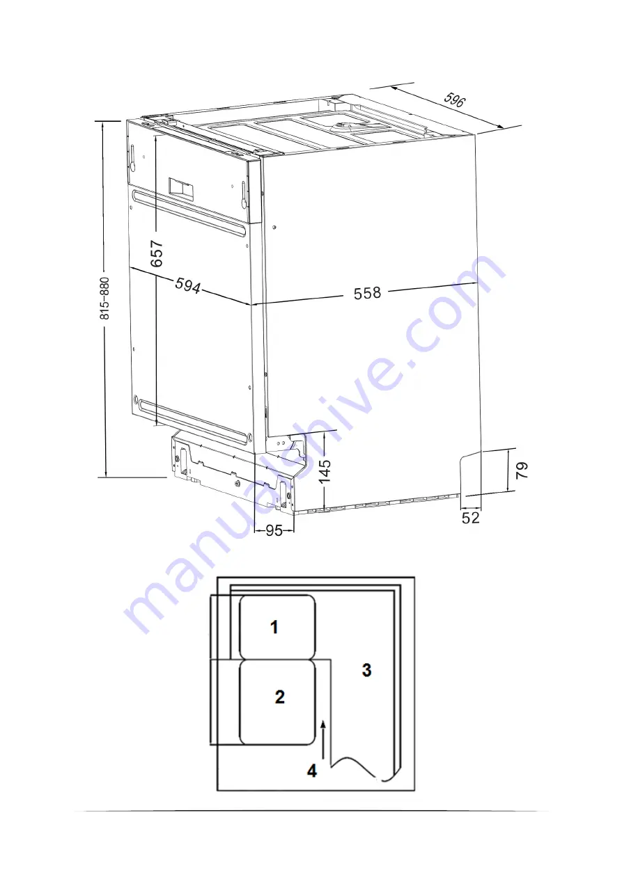 Pkm SCHNEIDER SDW14-7FI TD Installation Manual Download Page 82