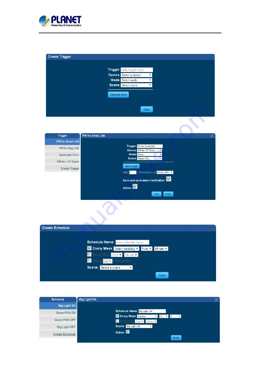 Planet Networking & Communication HAC-1000 User Manual Download Page 24