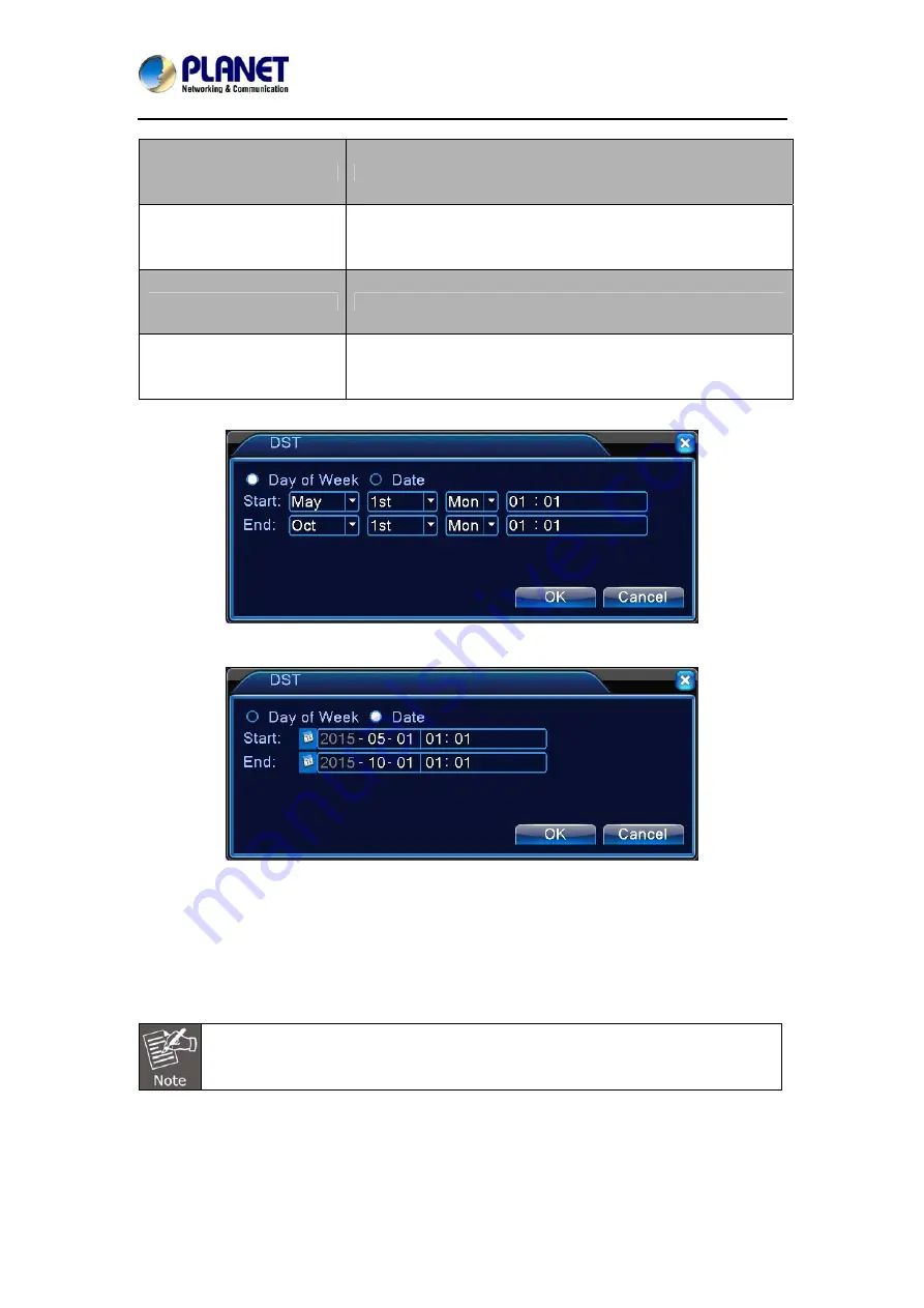 Planet Networking & Communication HDVR-1630 User Manual Download Page 43