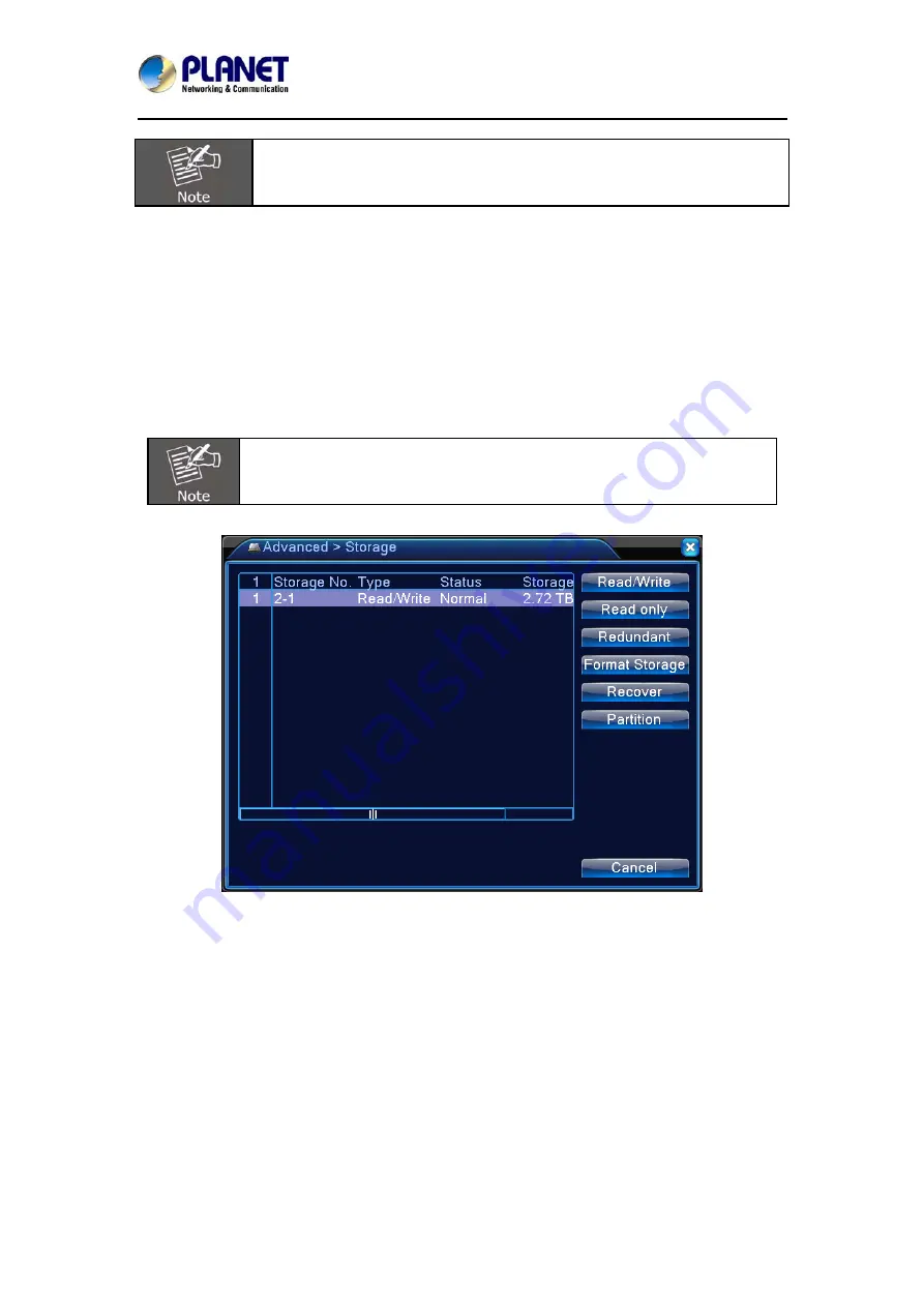 Planet Networking & Communication HDVR-1630 Скачать руководство пользователя страница 65