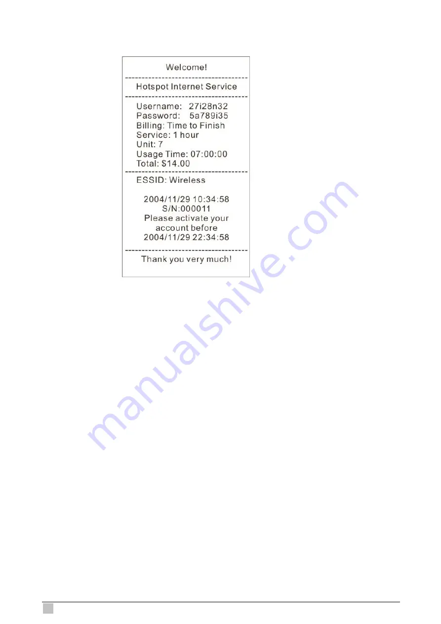 Planet Networking & Communication Hot Spot WSG-403 User Manual Download Page 56