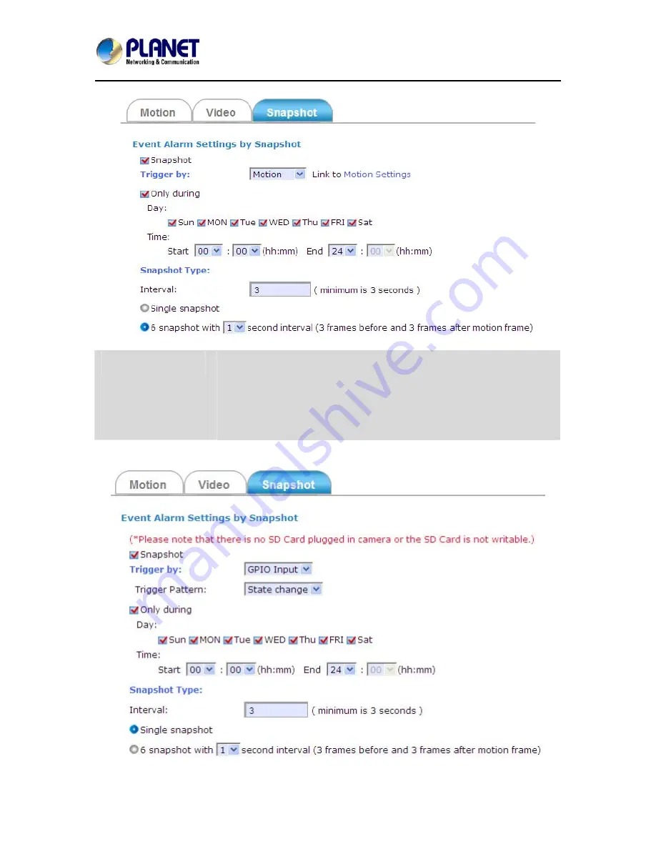 Planet Networking & Communication ICA-8500 User Manual Download Page 56