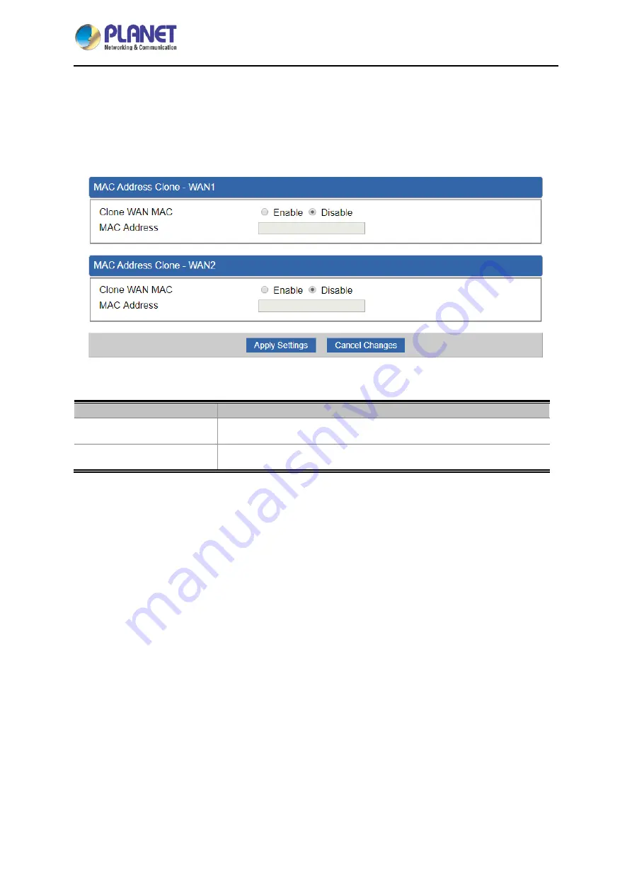 Planet Networking & Communication IVR-100 Скачать руководство пользователя страница 59