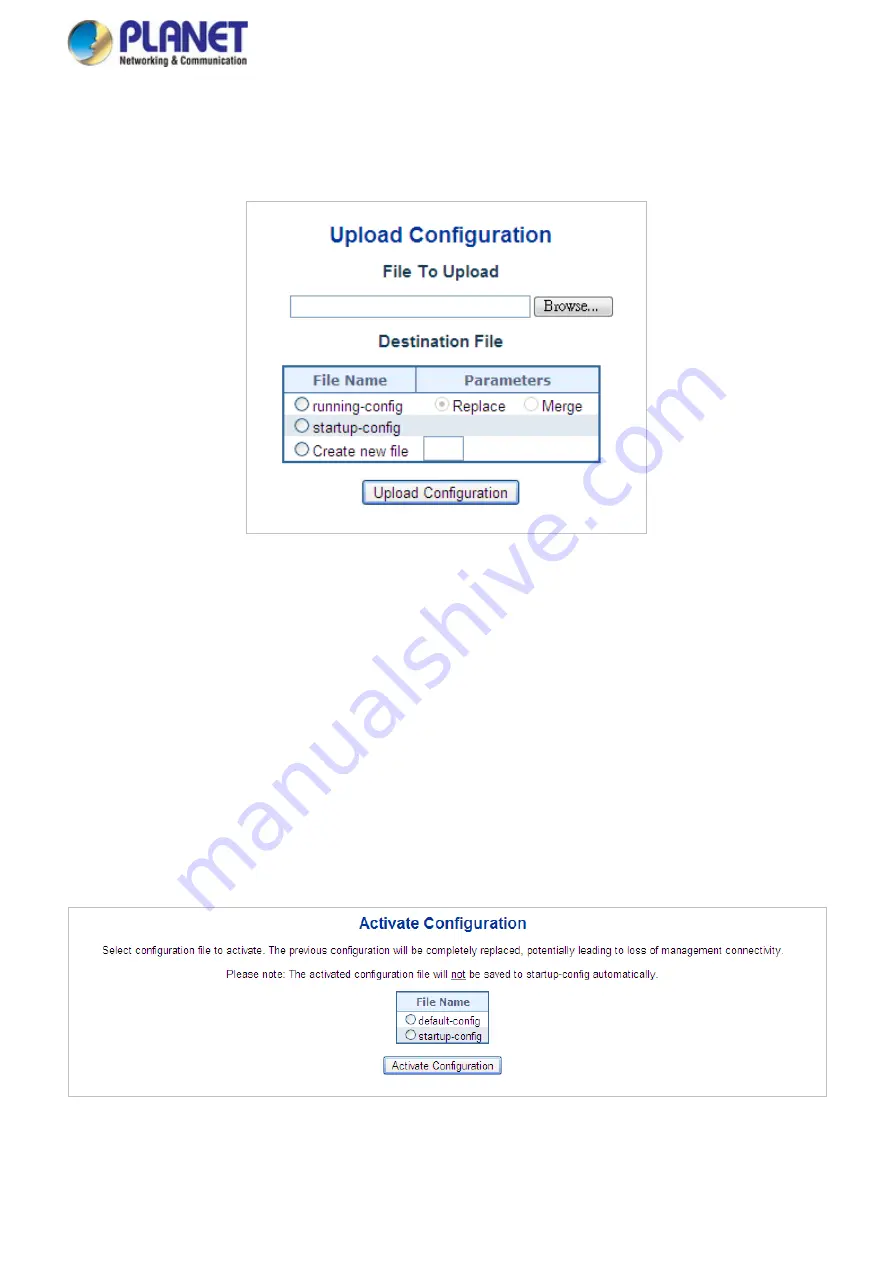 Planet Networking & Communication MGSD-10080F User Manual Download Page 81