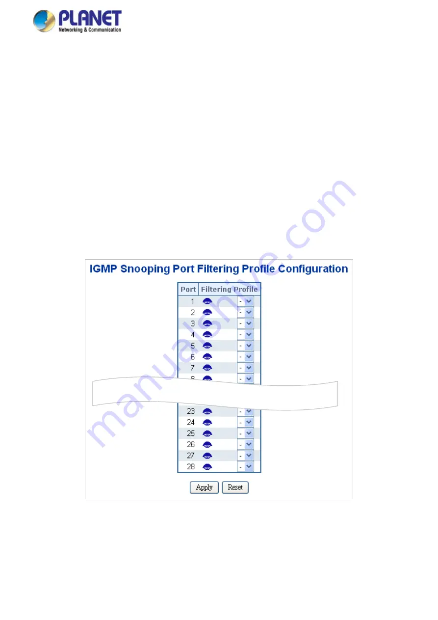 Planet Networking & Communication MGSD-10080F Скачать руководство пользователя страница 178