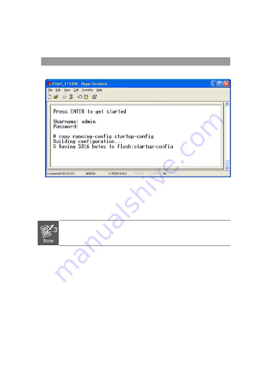 Planet Networking & Communication MGSW-28240F Command Manual Download Page 26