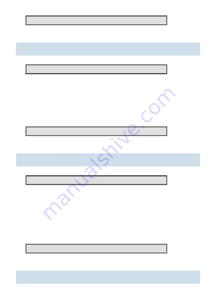 Planet Networking & Communication MGSW-28240F Command Manual Download Page 33