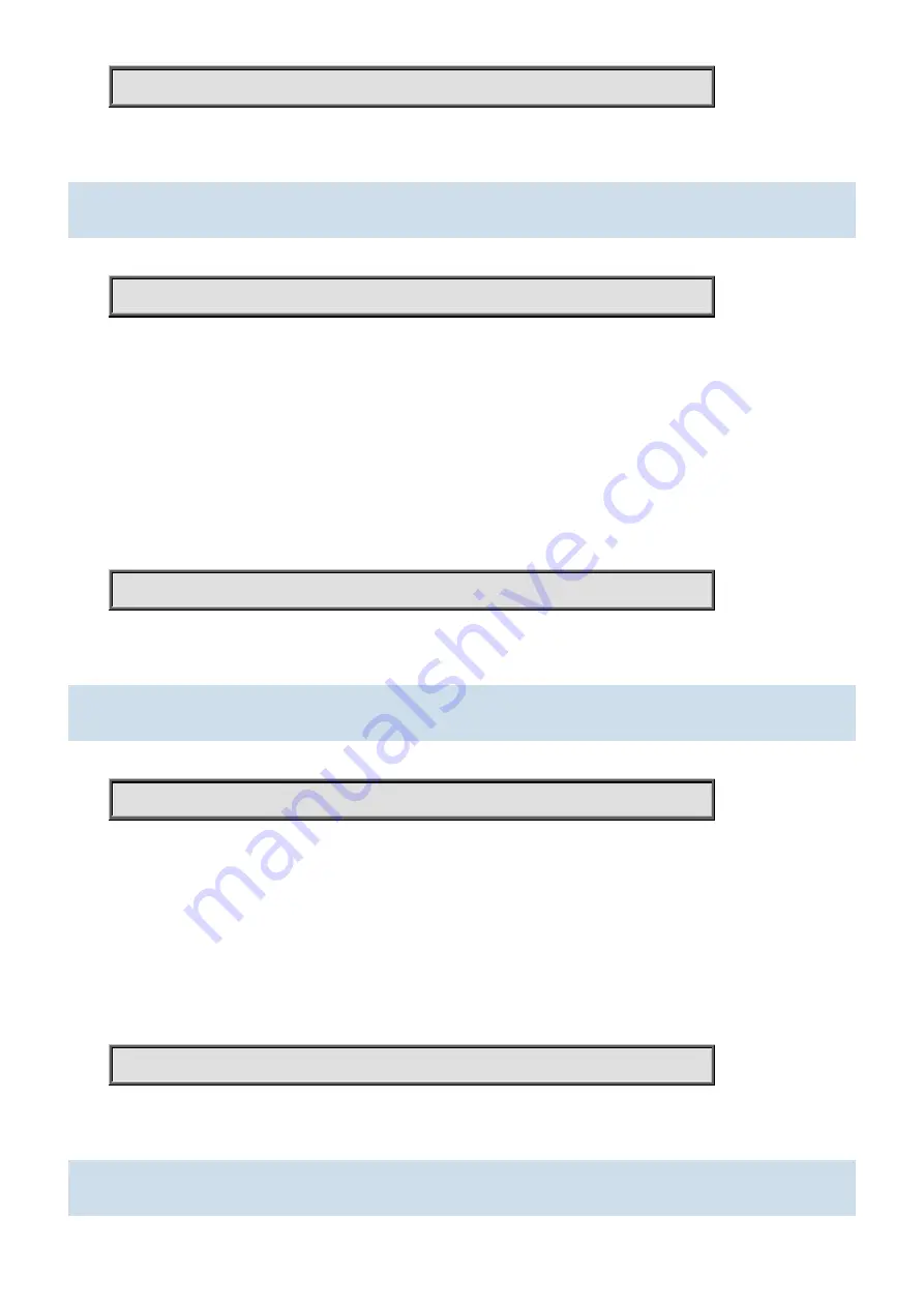 Planet Networking & Communication MGSW-28240F Command Manual Download Page 38