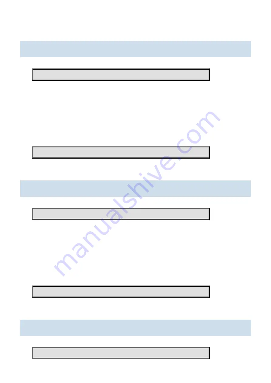 Planet Networking & Communication MGSW-28240F Command Manual Download Page 41