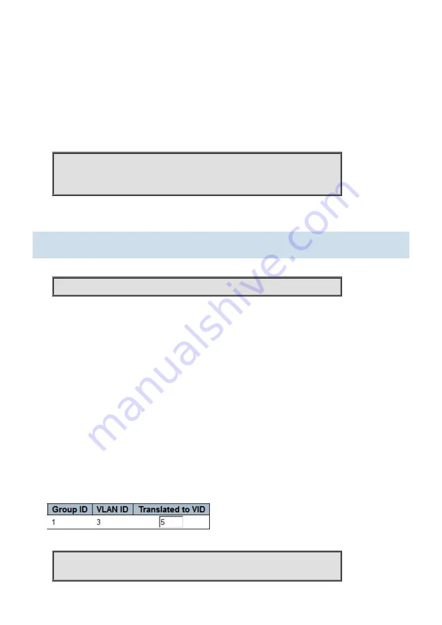 Planet Networking & Communication MGSW-28240F Command Manual Download Page 307