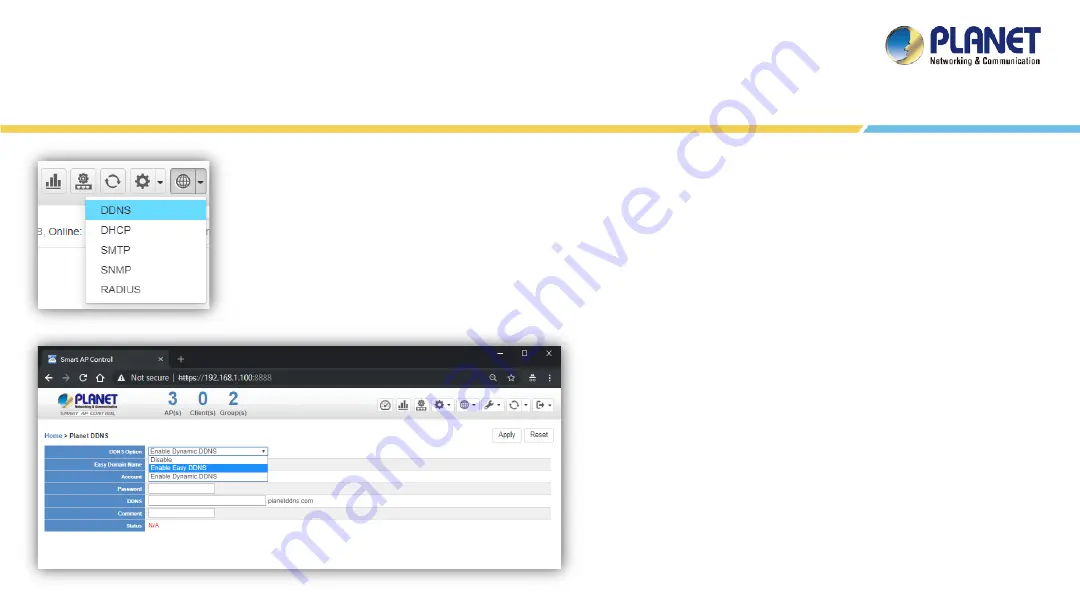 Planet Networking & Communication NMS-1000V Quick User Manual Download Page 70