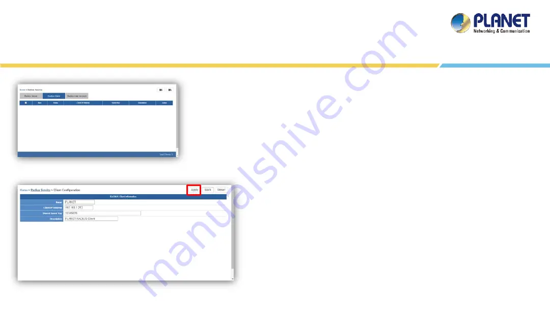 Planet Networking & Communication NMS-1000V Quick User Manual Download Page 77