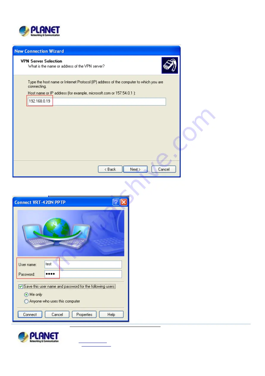 Planet Networking & Communication VRT402N Frequently Asked Questions Manual Download Page 8