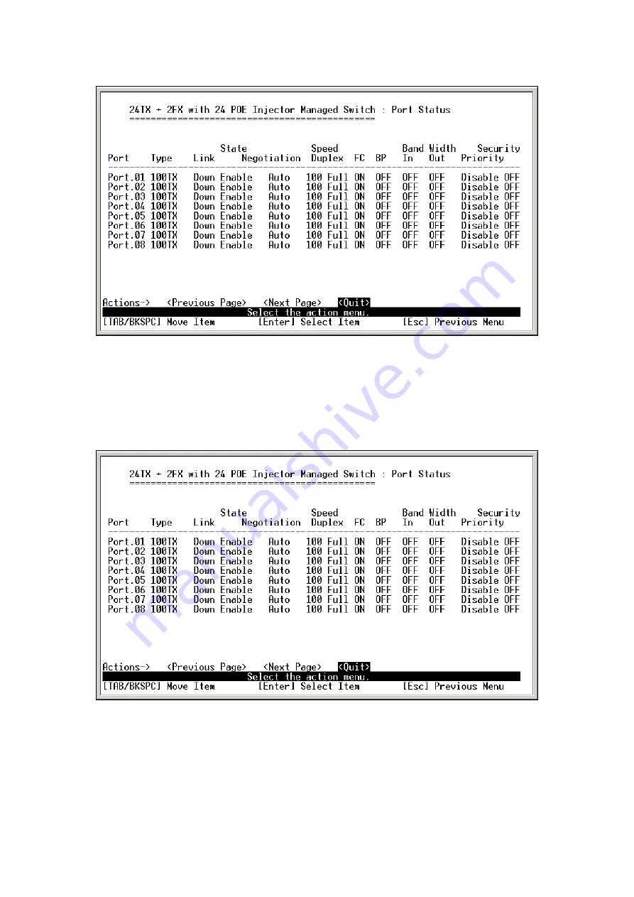 Planet Networking & Communication WGSW-2620P Скачать руководство пользователя страница 49