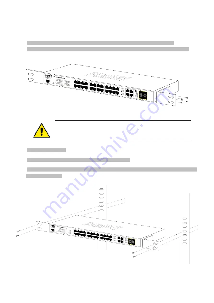 Planet Networking & Communication wgsw-28040 User Manual Download Page 22