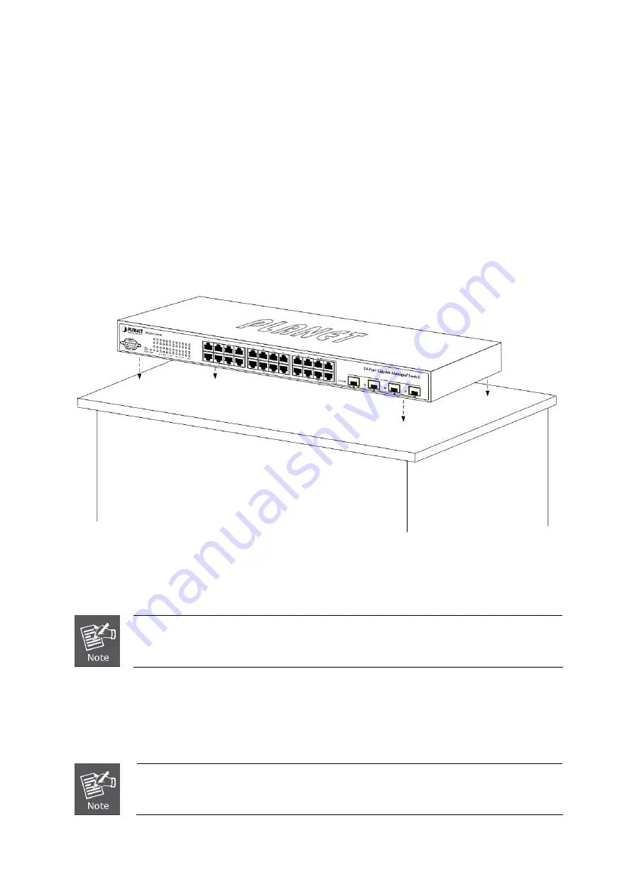 Planet Networking & Communication WGSW-48000 User Manual Download Page 30