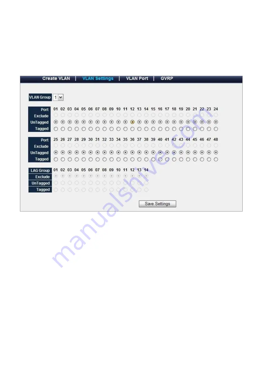 Planet Networking & Communication WGSW-48000 Скачать руководство пользователя страница 62