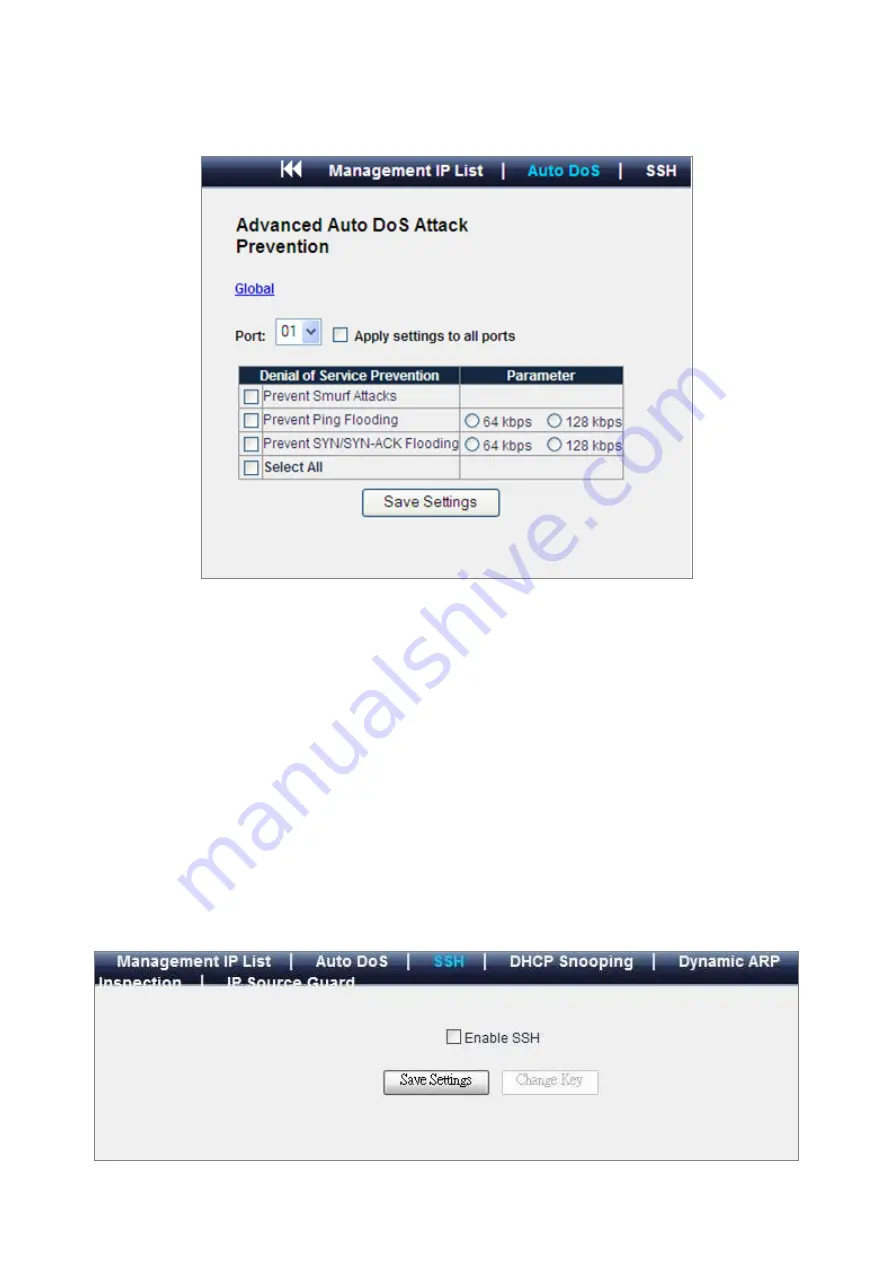 Planet Networking & Communication WGSW-48000 User Manual Download Page 107