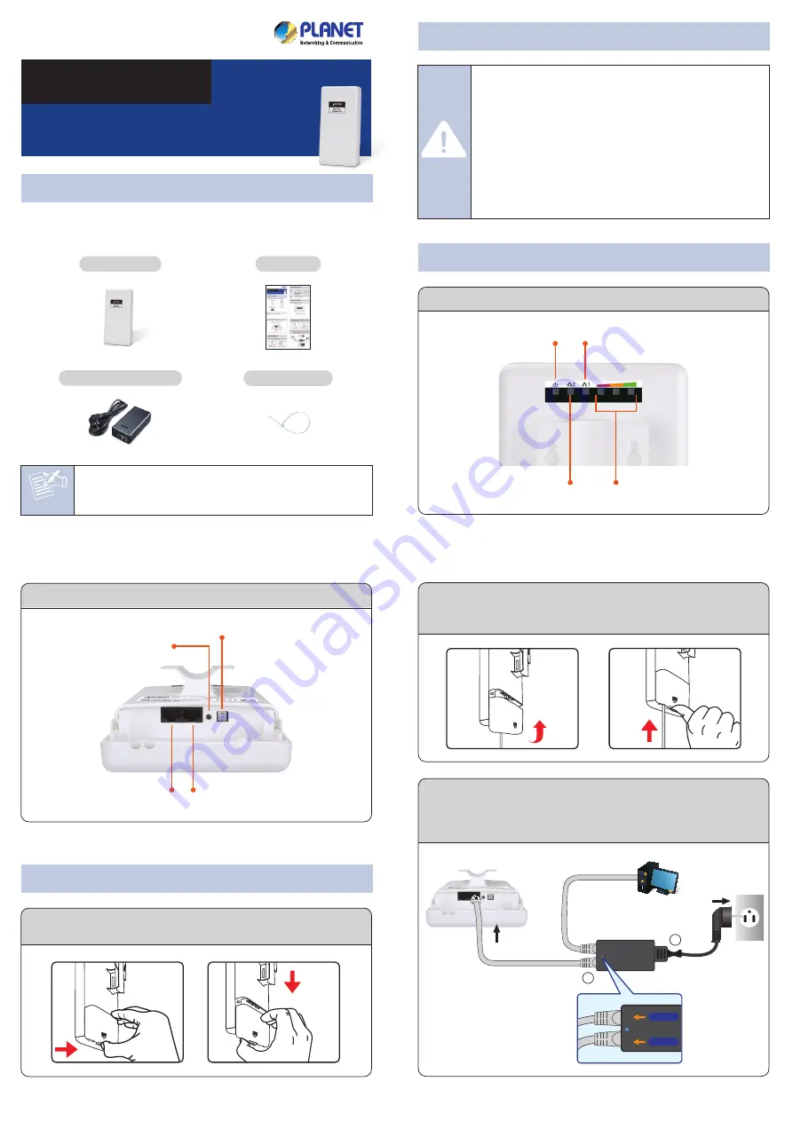 Planet Networking & Communication wnap-7325 Скачать руководство пользователя страница 1