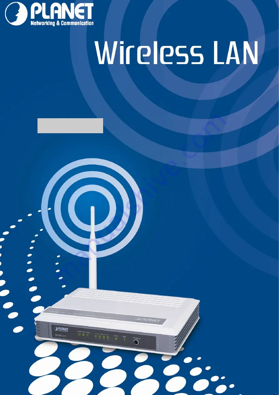 Planet Networking & Communication WNRT-617 Скачать руководство пользователя страница 1