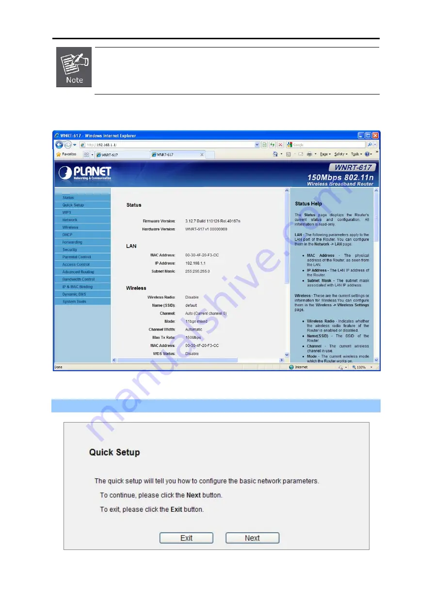 Planet Networking & Communication WNRT-617 User Manual Download Page 26