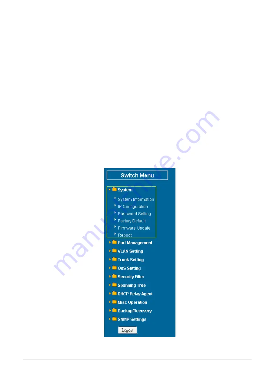 Planet FGSW-2620CS User Manual Download Page 21