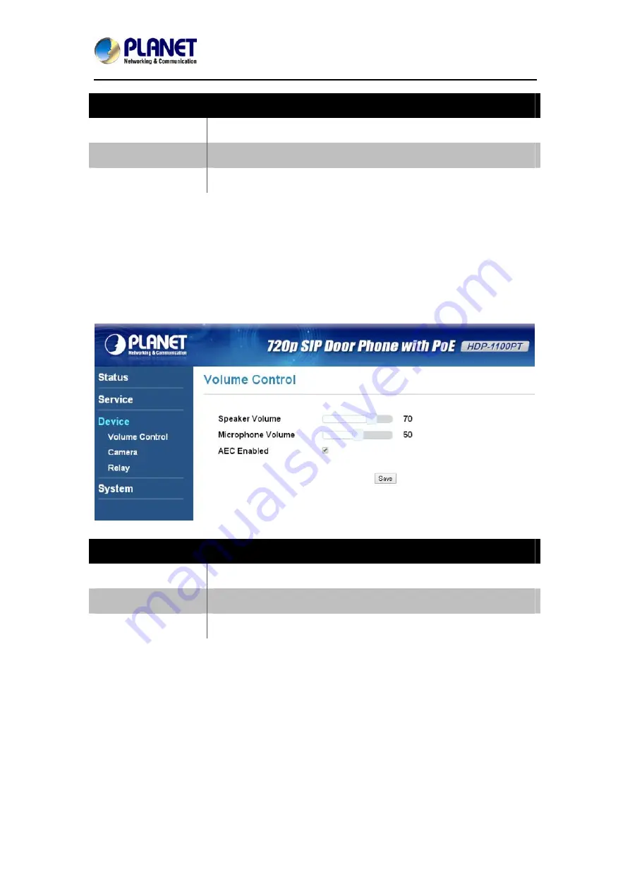 Planet HDP-1100PT User Manual Download Page 18