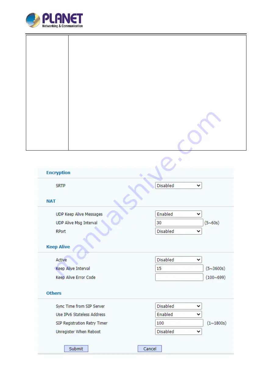 Planet HDP-1260PT User Manual Download Page 28