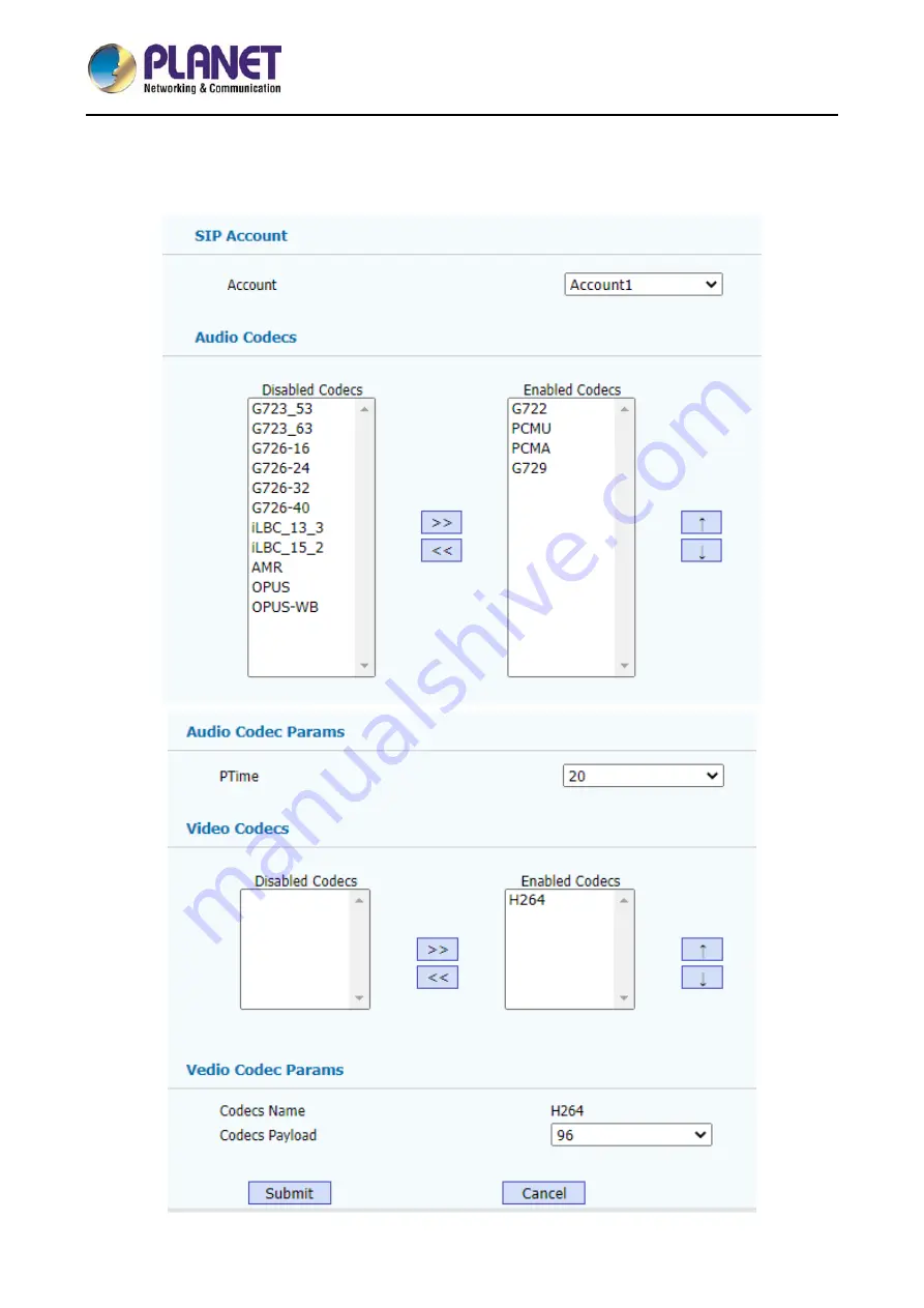 Planet HDP-1260PT User Manual Download Page 30