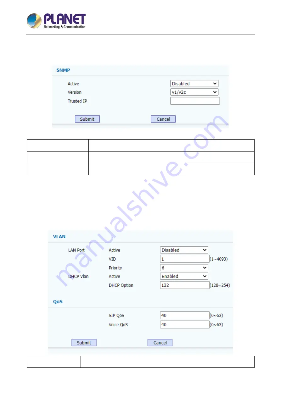 Planet HDP-1260PT User Manual Download Page 34