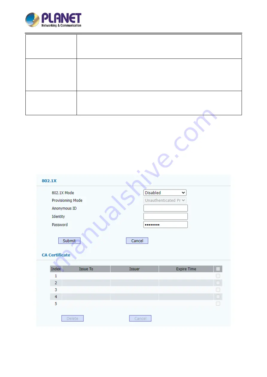 Planet HDP-1260PT User Manual Download Page 35