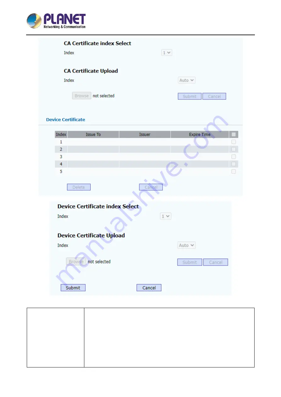 Planet HDP-1260PT User Manual Download Page 36