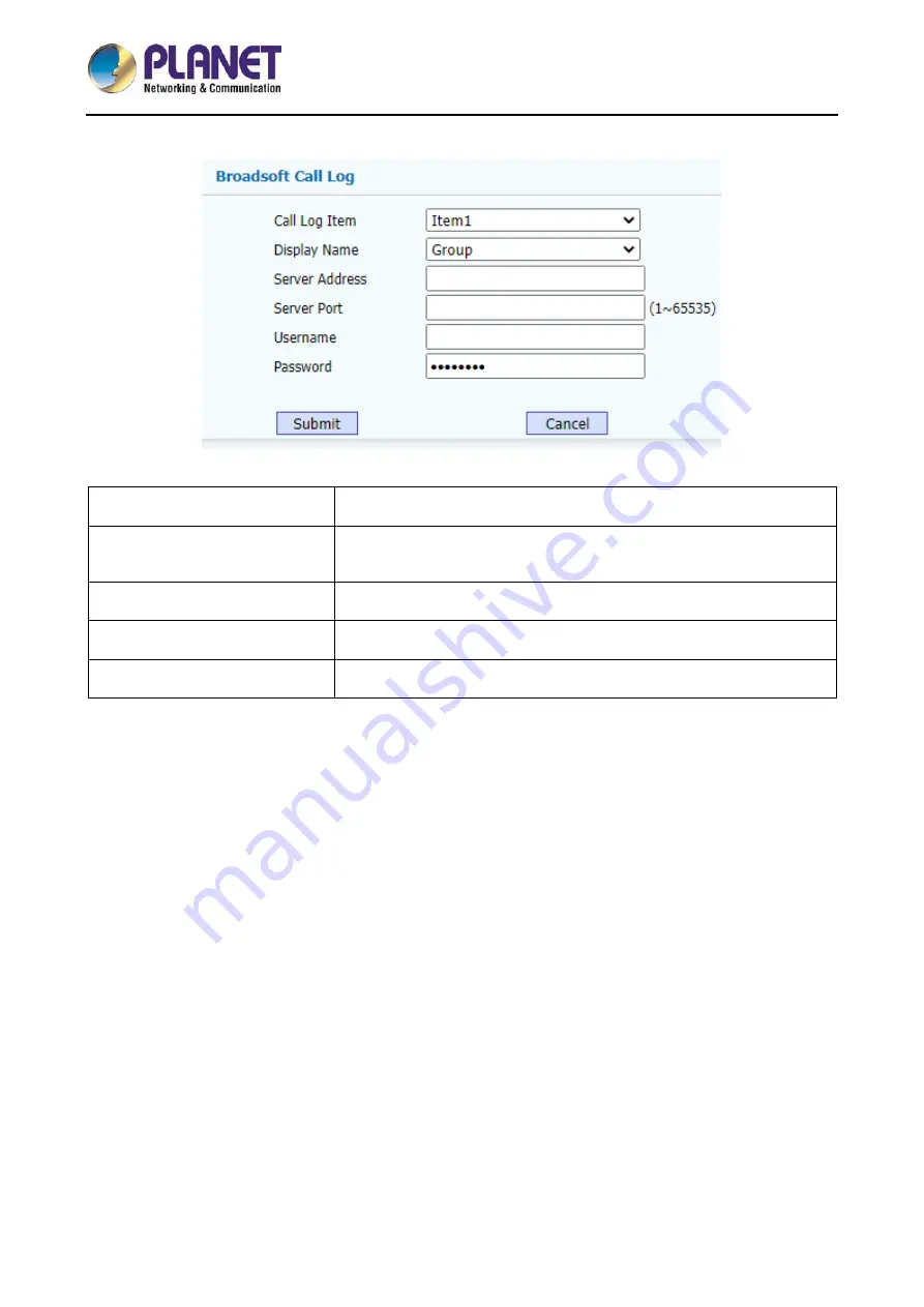 Planet HDP-1260PT User Manual Download Page 60